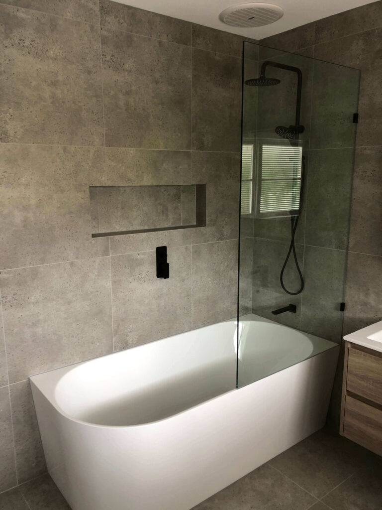 Salle de bain rénovée