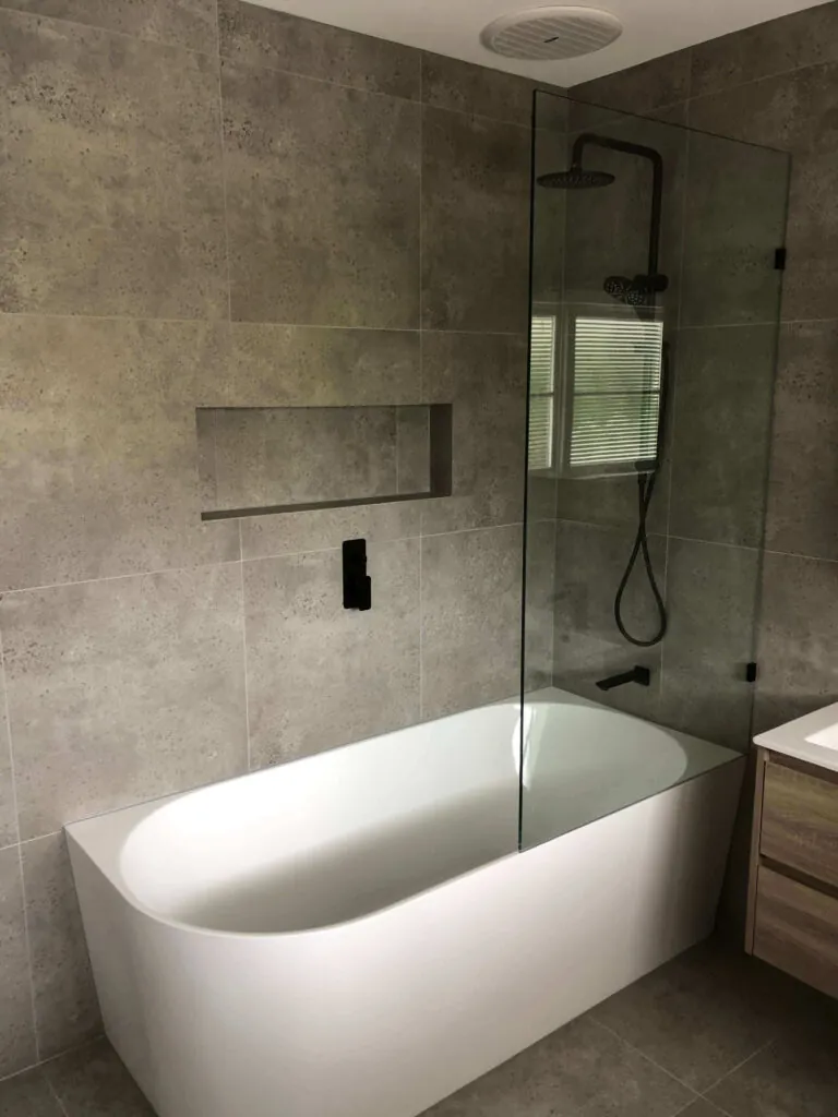 Salle de bain rénovée