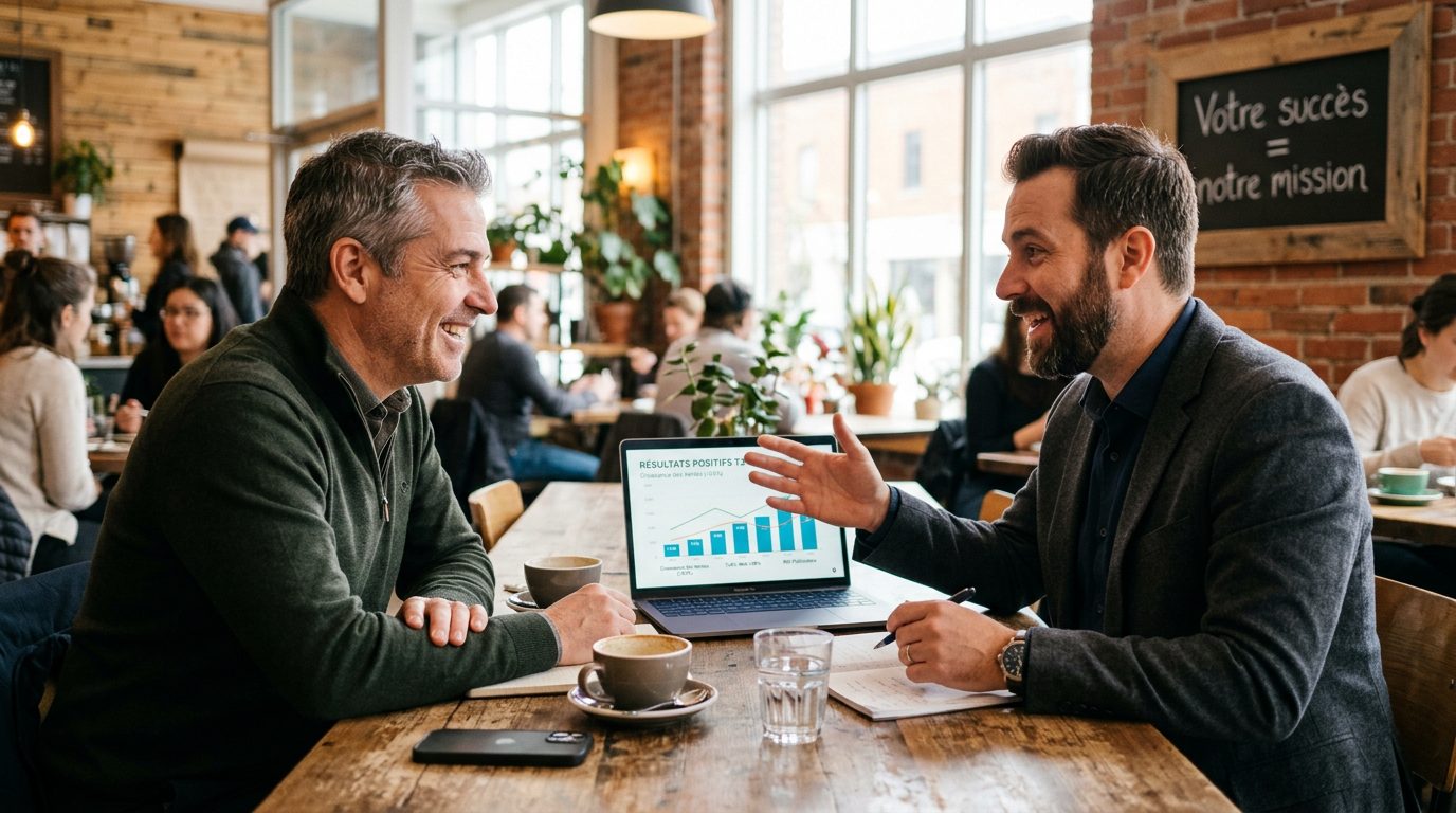 Consultation client AOG Agency Montréal